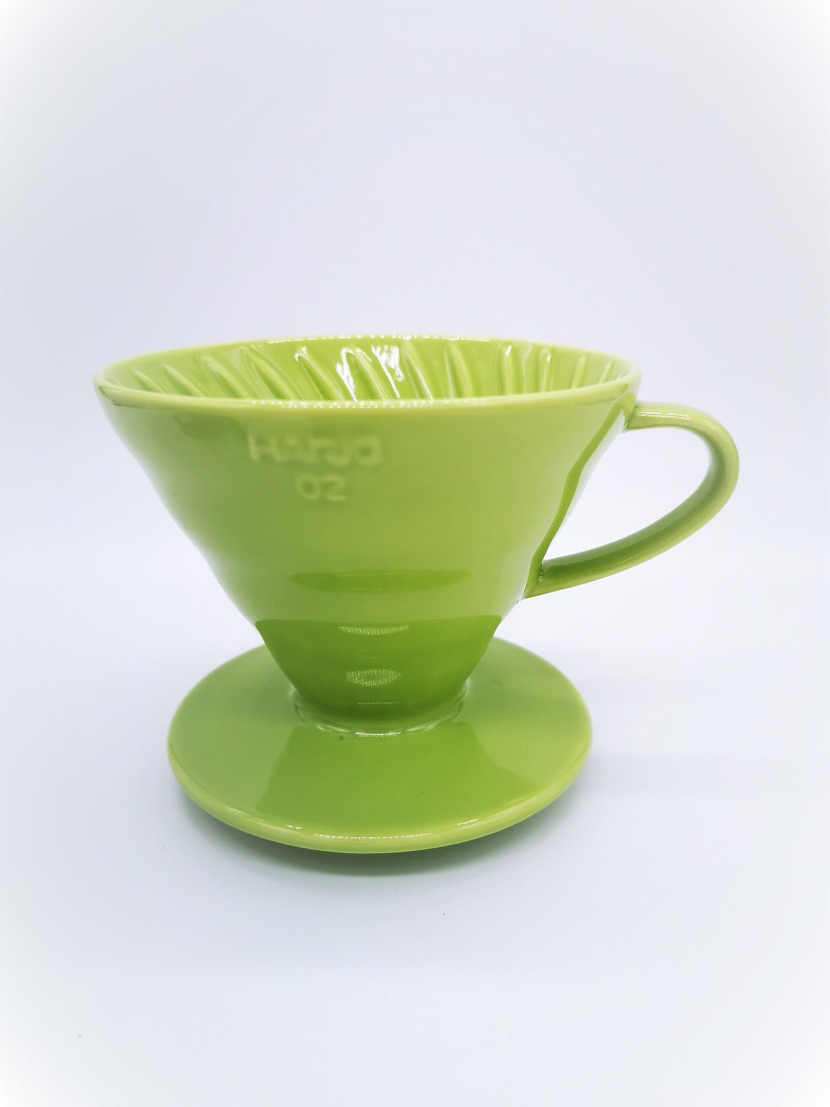 Hario V60 Keramikfilter, Porzellan Größe 02 hellgrün
